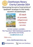 Cleethorpes Rotary Charity Calendar 2024 Outlets.